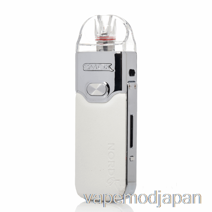 VAPE ジャパン スモック ノルド GT 80W ポッドシステム ホワイトレザー